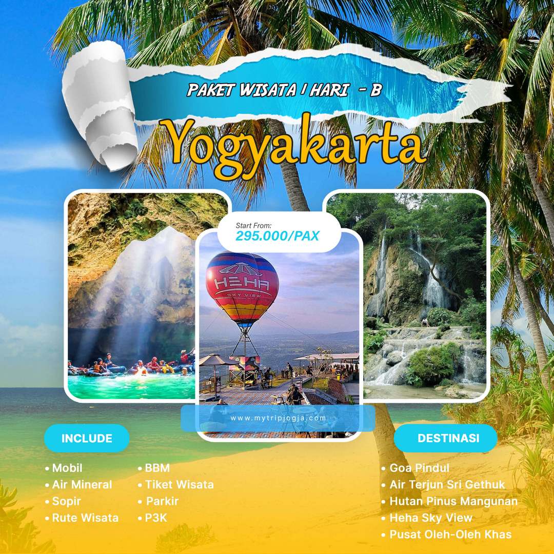 Paket Wisata 1 Hari Yogyakarta - B