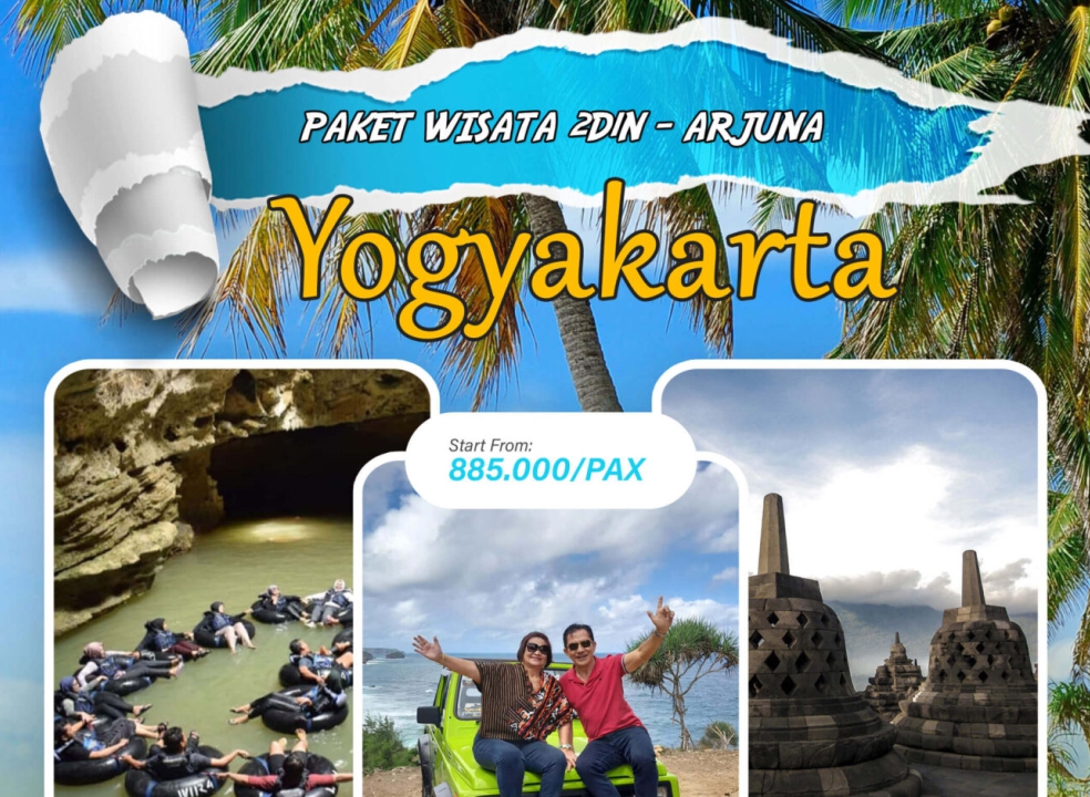 Paket Wisata 2 Hari 1 Malam Yogyakarta - ARJUNA