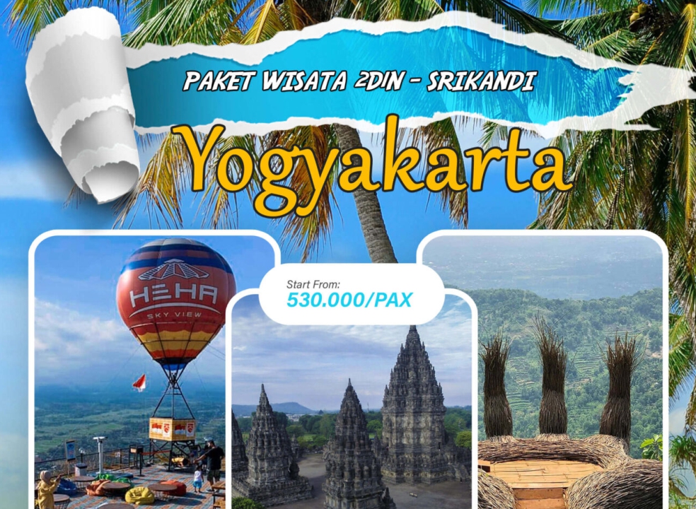 Paket Wisata 2 Hari 1 Malam Yogyakarta - SRIKANDI