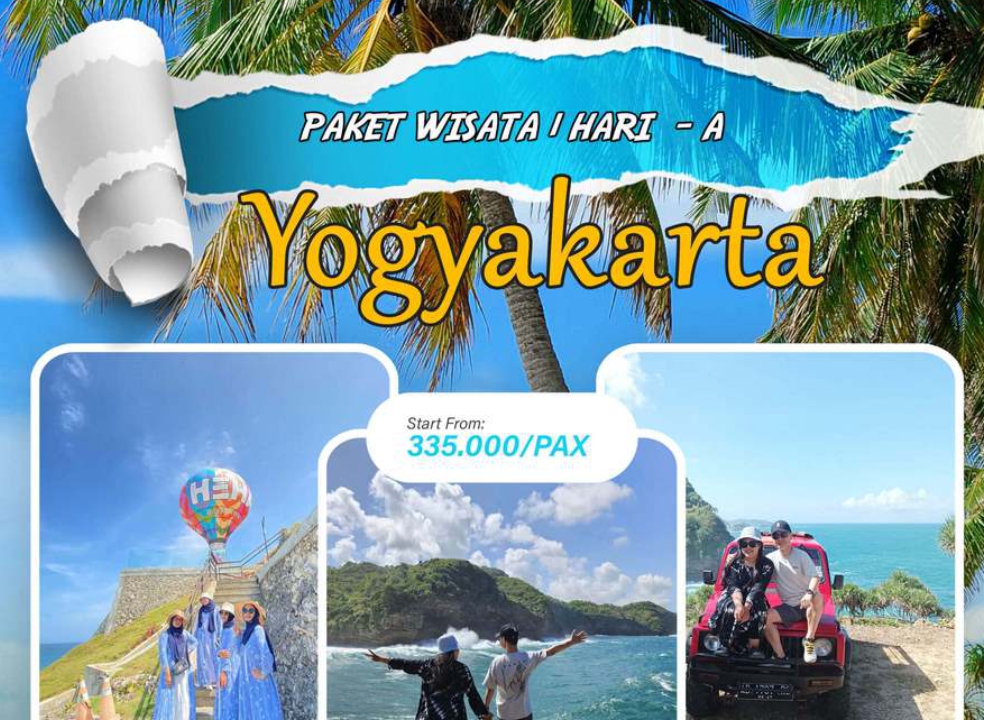 Paket Wisata 1 Hari Yogyakarta -A